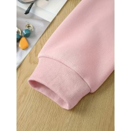 RUEPEI A Women's Lavender 100% Polyester Machine-Washable Sweatshirt - 