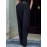 Timeless Turtleneck Top & High-Waisted Trousers Set(No belt)